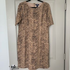 Lands End Cheetah Print Dress